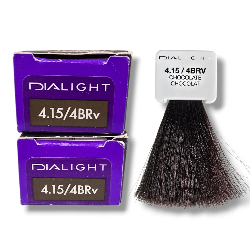 L'Oreal Professionnel DIALight 2 Tubes Ammonia-Free 4.15/6BRv Chocolate